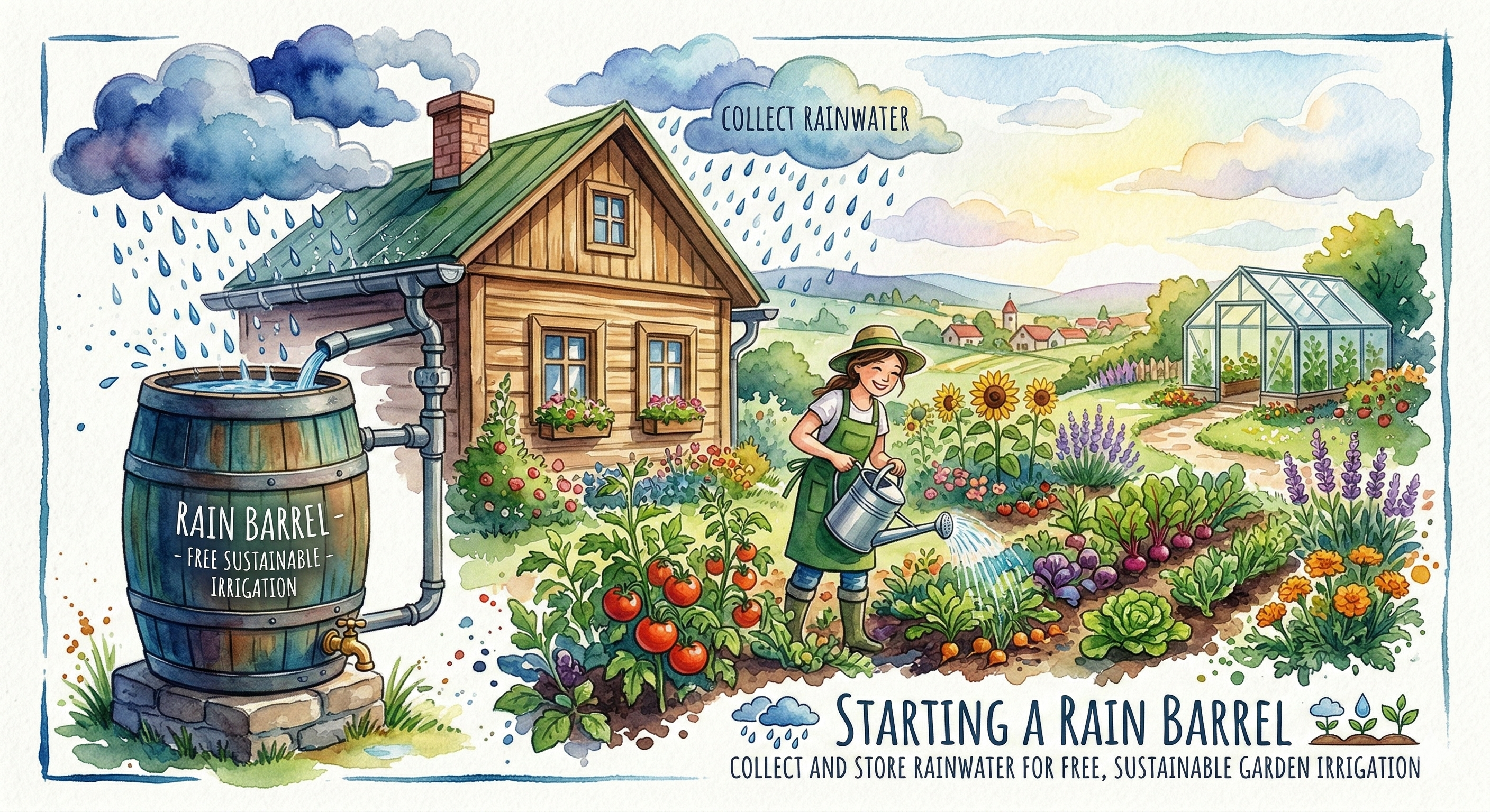 Starting a Rain Barrel