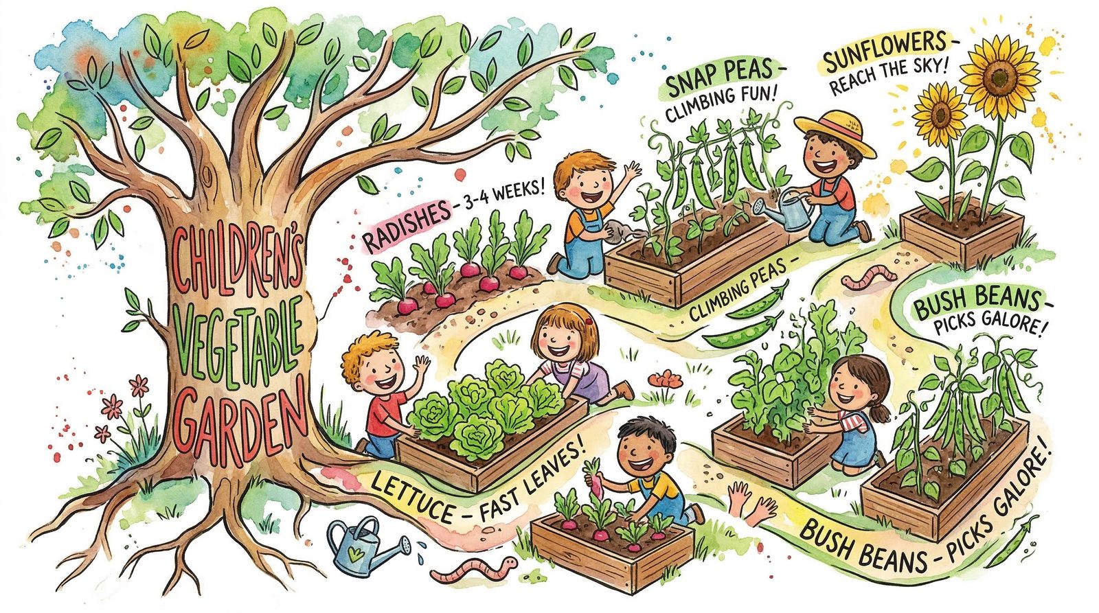 Children's Vegetable Garden