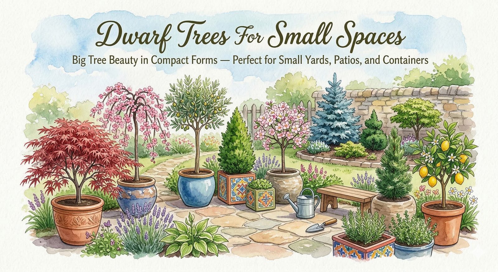 Dwarf Trees For Small Spaces
