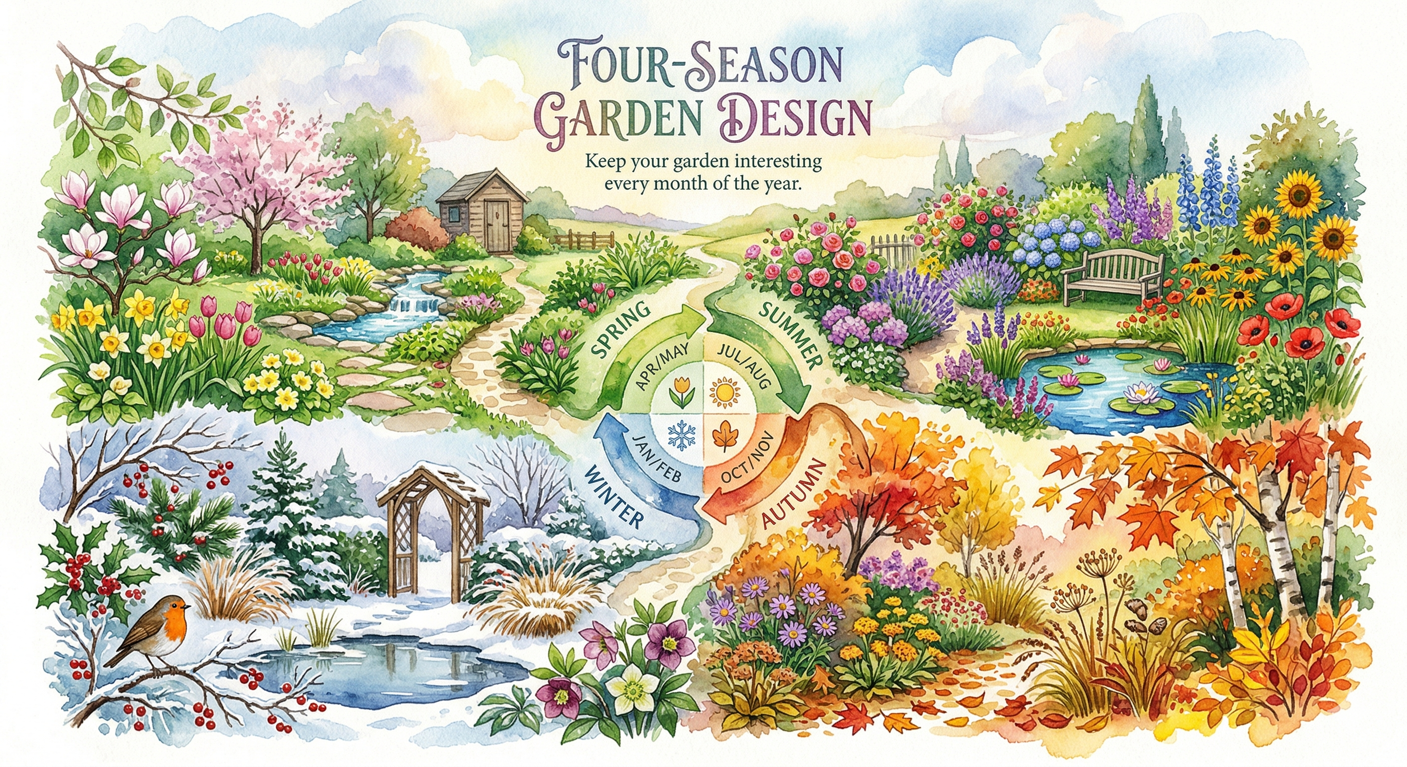 Four-Season Garden Design