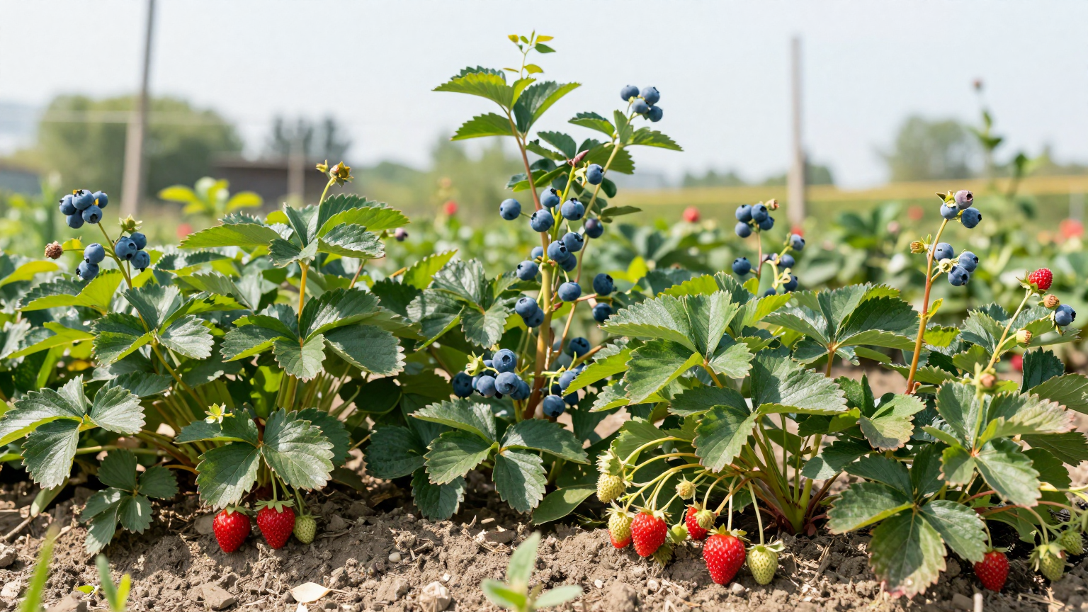 Growing Berries: Strawberries, Blueberries & Brambles