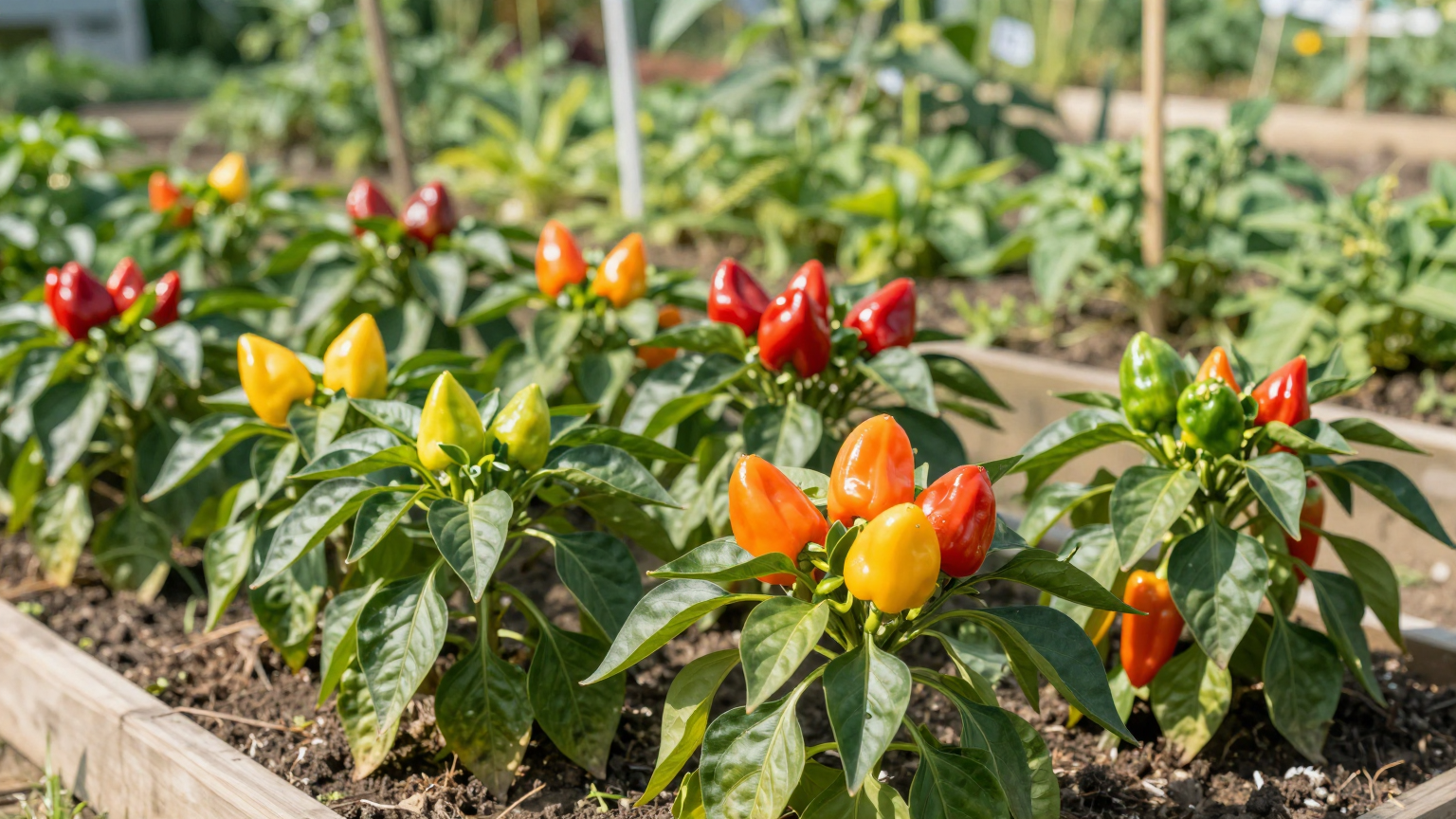 Growing Peppers: Sweet and Hot