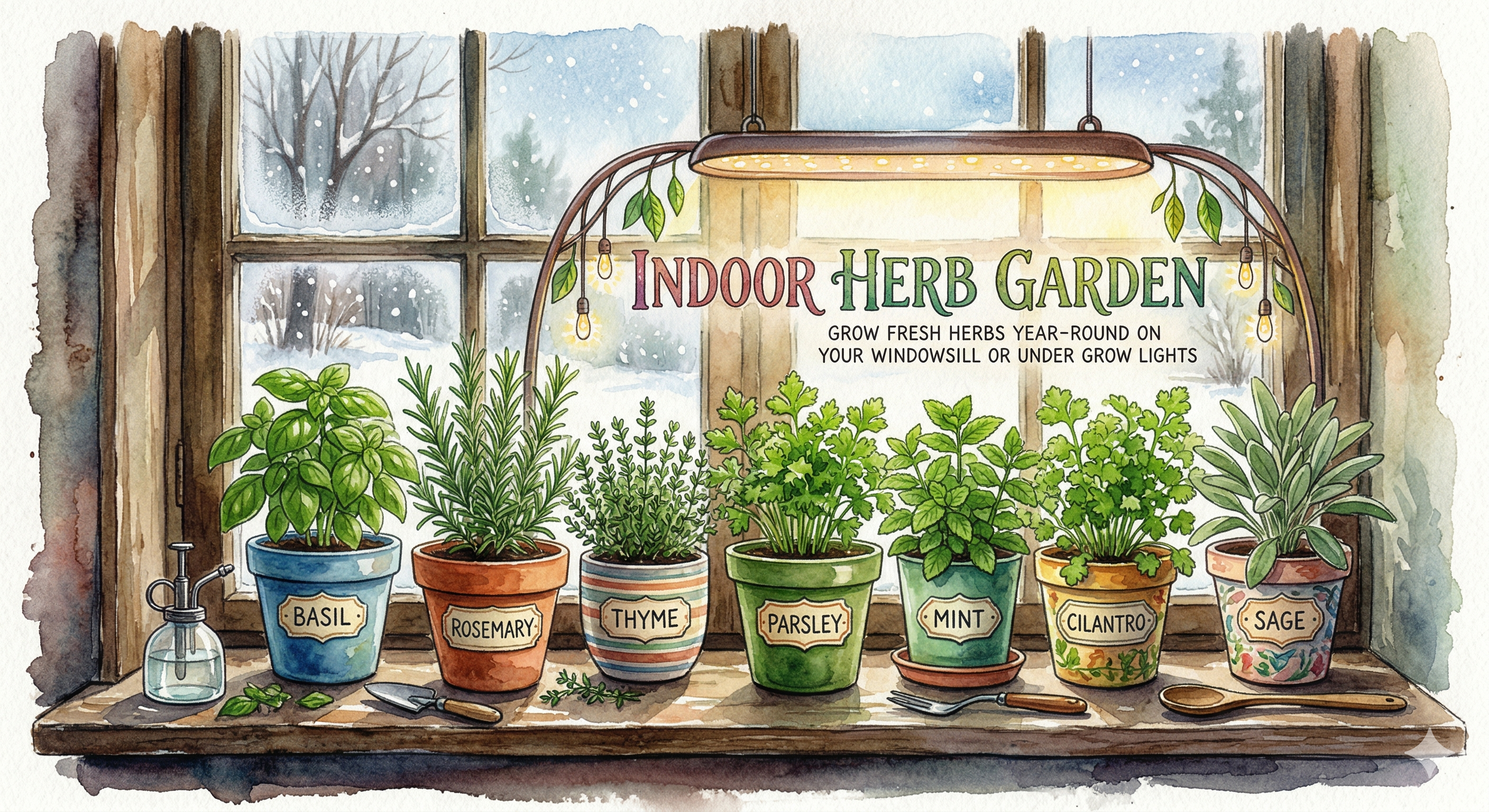 Indoor Herb Garden