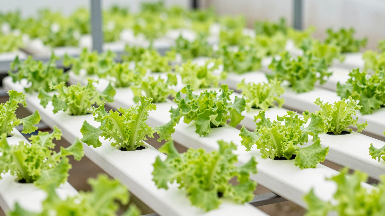NFT Hydroponics (Nutrient Film Technique)