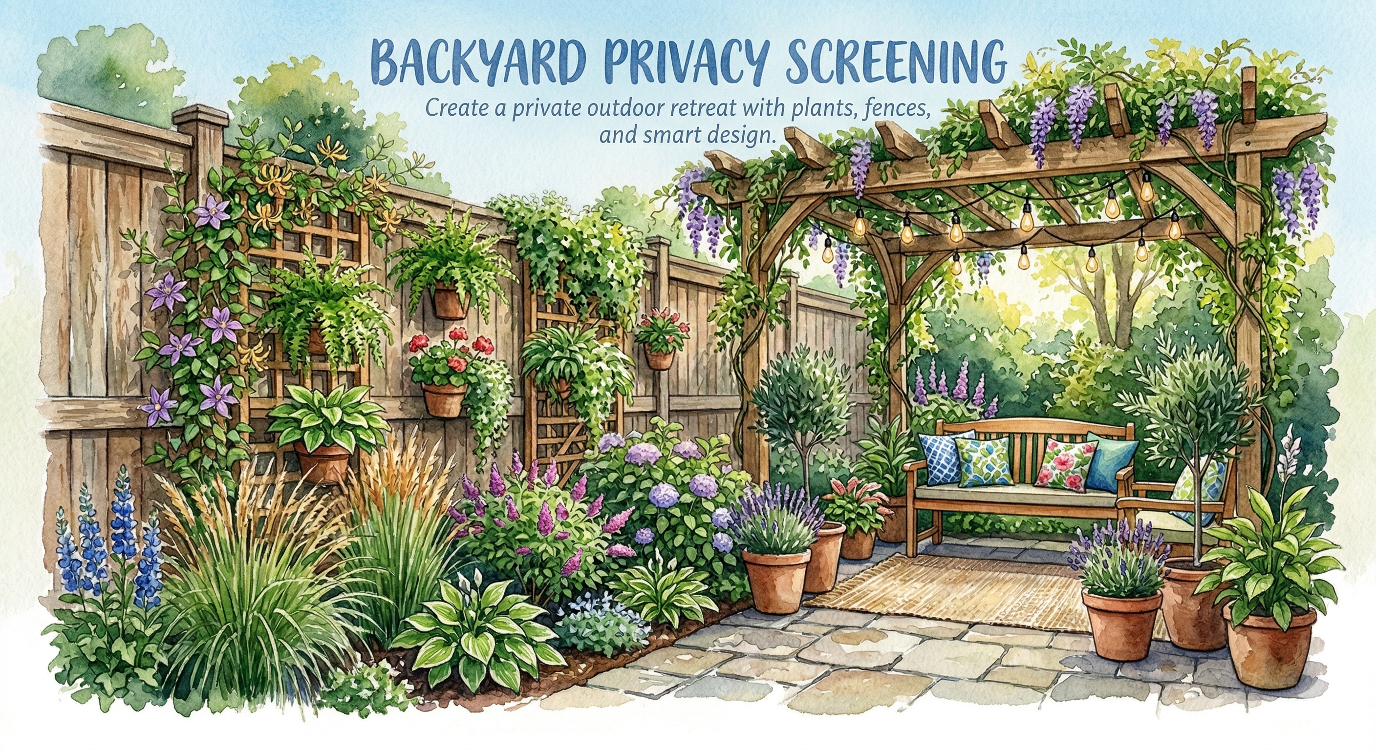 Backyard Privacy Screening