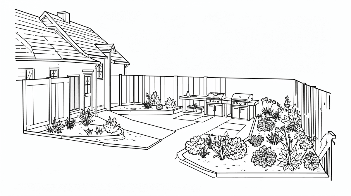 How To Make Your Backyard a Real-Life Hub (Not Just a Garden)